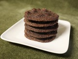 Chewy Chocolate Mint Cookies