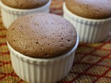 Cinnamon Chocolate Soufflés