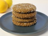 Gingersnaps with Lemon Sugar