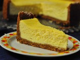 Orange Almond Ricotta Cheesecake