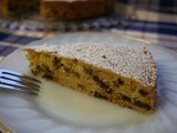 Orange Buttermilk Picnic Cake with Chocolate Chips