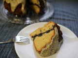 Poppy Seed Pound Cake with Brown Butter Glaze