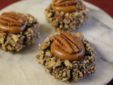 Turtle Thumbprint Cookies