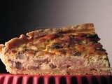 Mushroom quiche