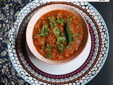 Aloo ka bharta / mashed potato curry