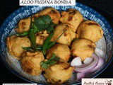 Aloo pudina bonda(deep fried)