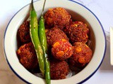 Beetroot corn bites (non fried)