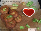 Bread mint fritters / vada
