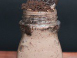 Eggless nutella oreo mousse