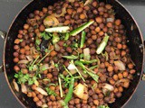 Gram bouilli (mauritian snack)