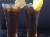 Iced ginger lemon tea