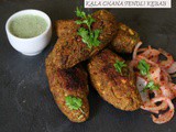 Kala chana tendli kebab