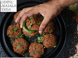 Mixed lentil masala vada