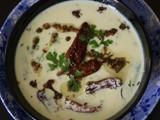 Quick majjige huli / yogurt curry