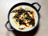 Raw mango raita / kancha amba pachadi