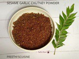 Sesame garlic chutney powder