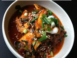 Spicy braised tofu / dubu-jorim (korean style)