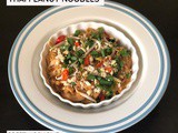 Thai peanut noodles(vegetarian)