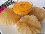 Aamras and Poori/ Puri