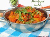 Aloo Gajar Matar Ki Sabzi