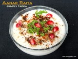 Anar Raita/ Pomegranates Raita