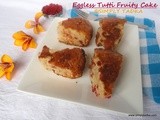 Eggless Tutti Fruity Cake