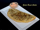 Garlic Bread (Dominos Style) with Chili Mayo