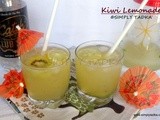 Homemade Kiwi Lemonade