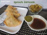 Moong's Sprouts Samosas and Winner Announcement for April Series