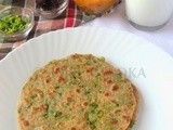 Peas Paratha/ Matar Paratha