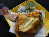 Stuffed Bread Pakora/ Sandwich Pakora