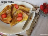 Stuffed French Toast (Eggless)