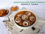 Xacuti Curry with Potato Dumplings- Goan Cuisine