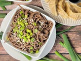 20-Minute Green Onion Sesame Soba Noodles