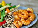 20 Minute Honey Garlic Shrimp + Weekly Menu