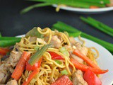 30-Minute Spicy Chicken Lo Mein