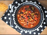 3rd Annual Chili Contest: Entry #5 – Spicy Black Bean Veggie Burger Chili