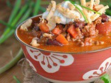 7th Annual Chili Contest: Entry #4 – Smokey Chipotle Chili with Ranch Sour Cream + Weekly Menu