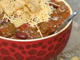 9th Annual Chili Contest: Entry #2 – Beef, Chorizo, and Bean Taco Chili + Weekly Menu