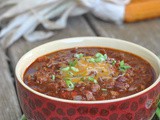 9th Annual Chili Contest: Entry #5 – Vegan Chili + Weekly Menu