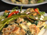 Artichoke and Spinach Strata + Weekly Menu