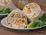 Asian Chicken Wraps + Weekly Menu