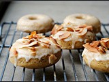 Baked Toasted Coconut Donuts