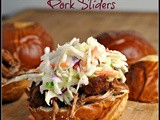 Balsamic Vinegar and Honey Pulled Pork Sliders