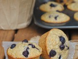 Banana Blueberry Muffins