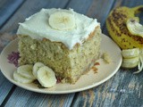 Banana Cake with Cream Cheese Frosting