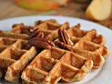 Banana Nut Waffles + Weekly Menu