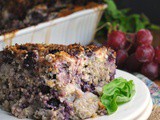 Berry Banana Quinoa and Steel Cut Oats Breakfast Bake