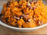 Browned Butter Bourbon Mashed Sweet Potatoes