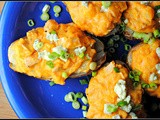 Buffalo Chicken Topped Potatoes